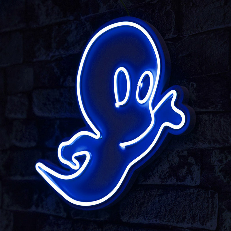 Enseigne lumineuse à DEL 15 po Kaydree, Bleu