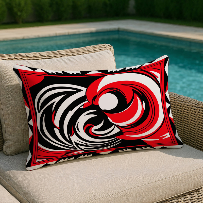 Dusk Dream Indoor And Outdoor Throw Pillow, Rectangle 20"H x 14"W