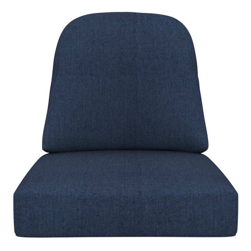  22" x 24" x 5" Outdoor Deep Seat Sunbrella Cushion,High-Density Foam Patio Chair Cushion with Water-Repellent & UV-Resistant Sunbrella Cover, Eco-Friendly Seat & Back Cushion