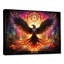 Arc-en-ciel, Phoenix se levant des cendres - salon d'art mural Phoenix-586041008-586041003