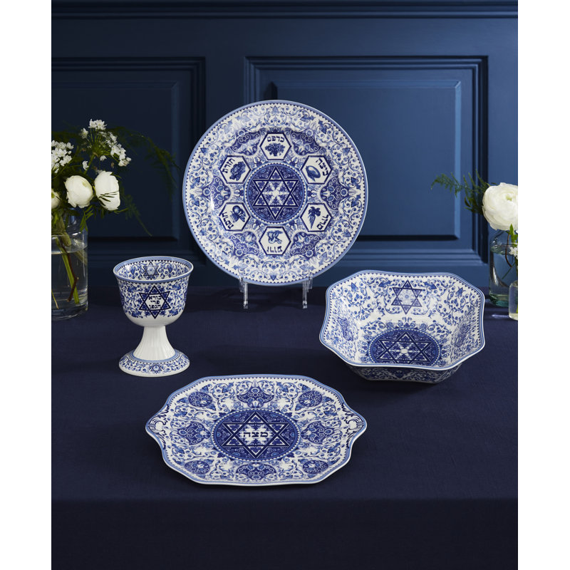 Spode Judaica Seder Plate Passover 12"