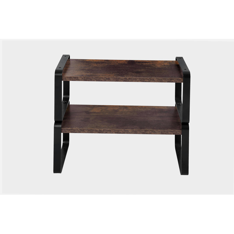 2-Tier Storage Shelves,Adjustable Shelving Unit, Home Storage Shelf,for Basement Kitchen Warehouse