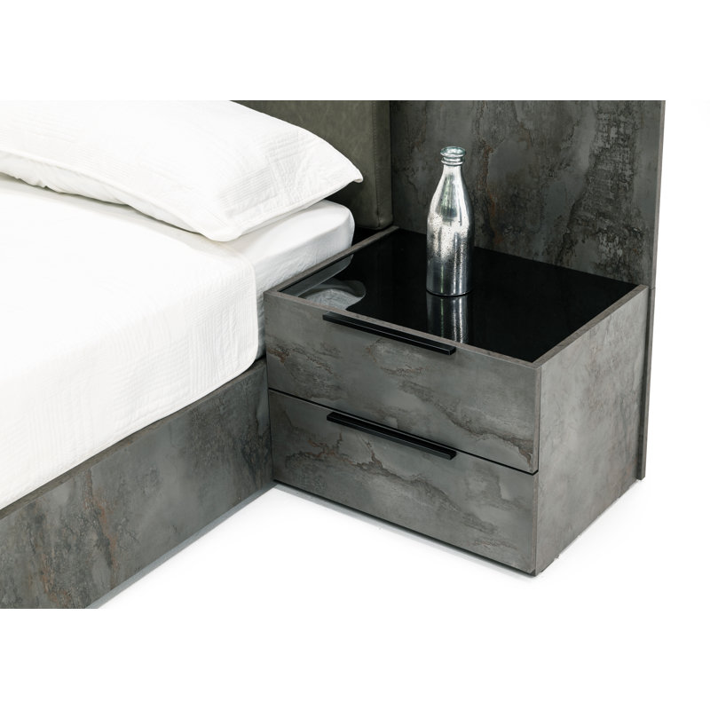 Upholstered Platform 3 Piece Bedroom Set, California King
