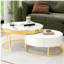 Table basse gigogne moderne avec tiroirs Modern