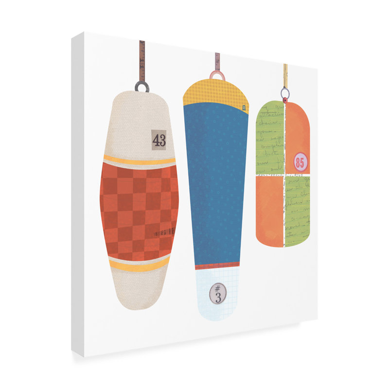 Holli Conger Coastal Collage, H 35 po x l 35 po x P 1,5 po