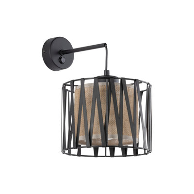 Aashma Steel Armed Sconce