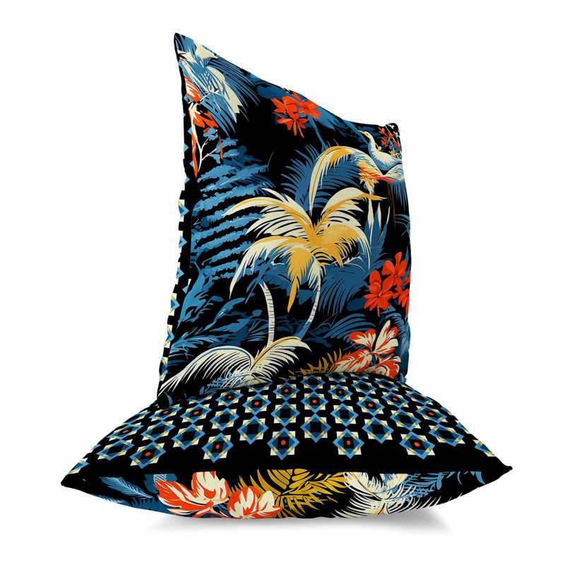 Coussin décoratif Tropi Chirp Broadcloth, H 26 po x l 26 po