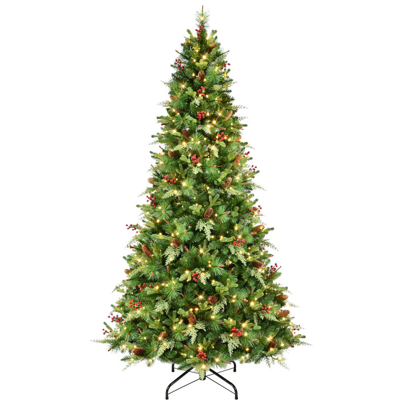7.5 Ft. Pre-Lit Albany Spruce Artificial Tree