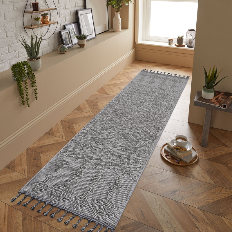 Tapis traditionnels d'intérieur / extérieur, Tapis de couloir 2 pi 2 po x 8 pi