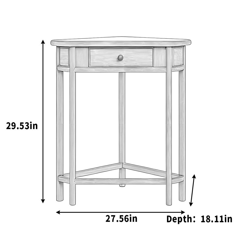 Étagère à fleurs Triangle