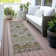 Machine Washable Indoor/Outdoor Xhevrie Taupe Rug