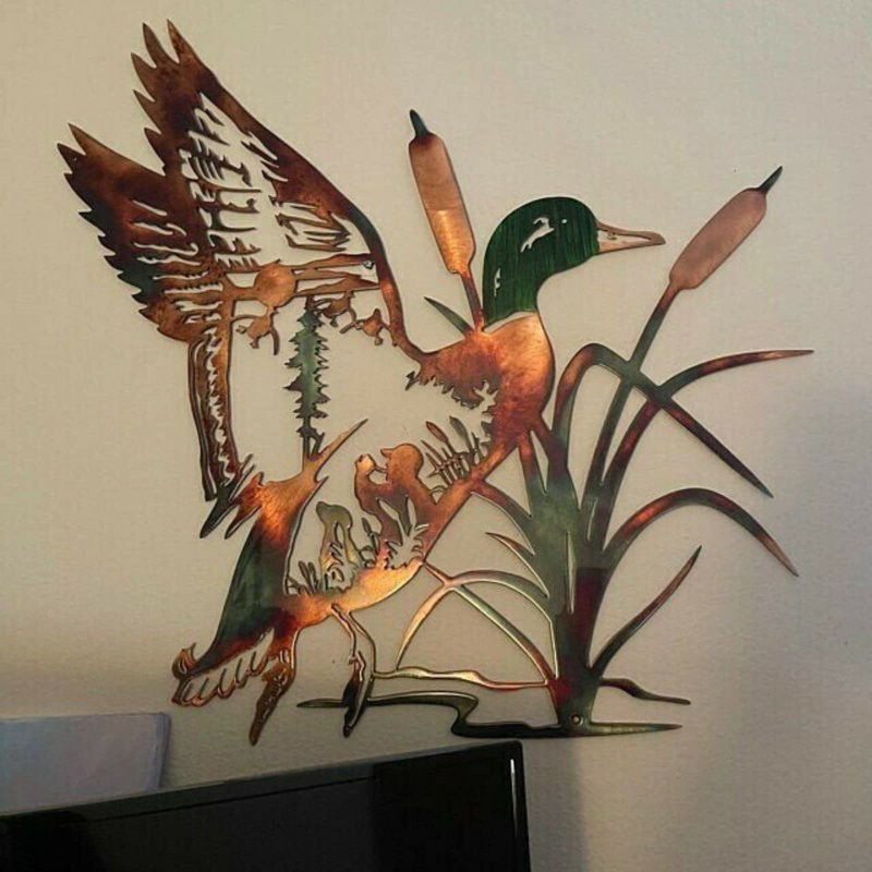 Décoration murale canard
