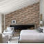 Rouleau de papier peint L 33 pi x l 20,5 po Reclaimed Bricks-1609613412