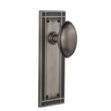 Mission Plate with Homestead Door Knob