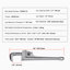 Pipe Wrench, 18" Aluminum Straight Pipe Wrench, Adjustable Plumbing Wrench, with High Strength Jaw and Ergonomic Handle, Easy to Carry, Hangable Design, for Water Pipes, Automotive Repairs