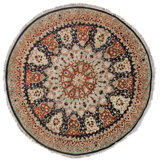 Persian One-of-a-Kind Round 6'5" X 6'5" Hand Knotted Area Rug