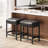 Modern Upholstered Counter Stools with Thick Wide Cushion-398662321-402587815