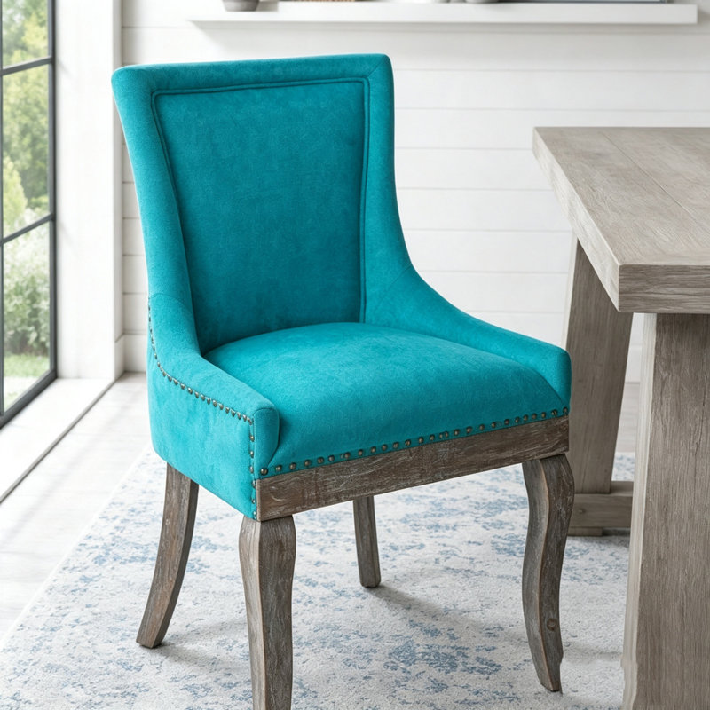 Chaise d'appoint, Bleu, Bleu