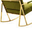 Fauteuil en velours capitonné 25,2 po Jerrimiah-1730639854