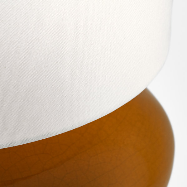 Olinda Table Lamp, Crackled Sienna