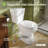 HOROW 1.28 GPF Round Chair Height Floor Mounted Two-Piece Toilet (Seat Included)