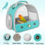 Cage de transport portatif pour petits oiseaux, sac de 450 g, vert-2114293144