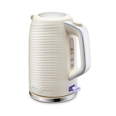 Swan SK19034 Wave Cordless Kettle, Fast Boil, Boil Dry Protection and Automatic Shut-Off, 360-Degree Base, Removable Limescale Filter, 1.7 Litres, 3000W