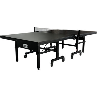 JOOLA Inside 25 Plus Professional Indoor Ping Pong Table – 25Mm Tournament-Grade MDF Surface, Quick Clamp Table Tennis Net Set – Playback Mode – Easy 10-Minute Assembly – Foldable Competition Table