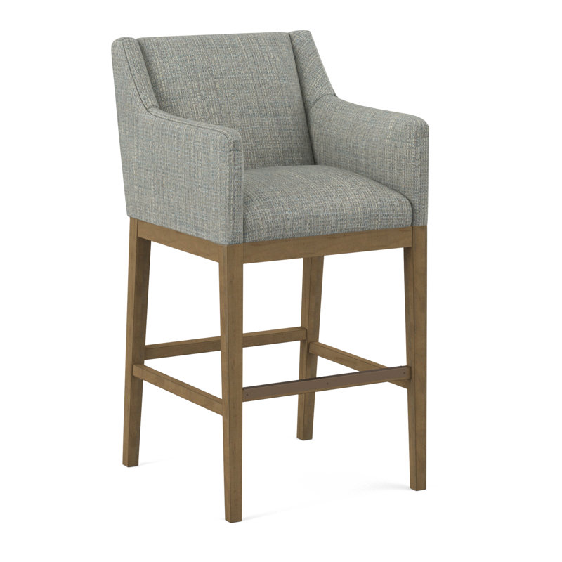 Upholstered Stool, 61597-75, Beachwood