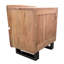 Platon 50cm W Wood Bedside Table