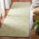 Estevez Hand Woven Flat Weave Wool/Cotton Geometric Rug in Ivory/Light Green