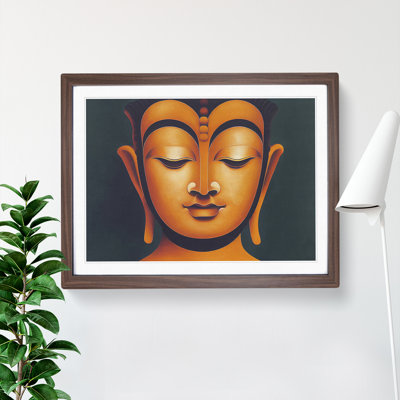 Golden Buddha Vol.2 1 Piece Single Picture Frame Wall Art