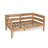 Avery Acacia Outdoor Loveseat And Coffee Table Set With Water-Repellent Cushions-87213739-87213740
