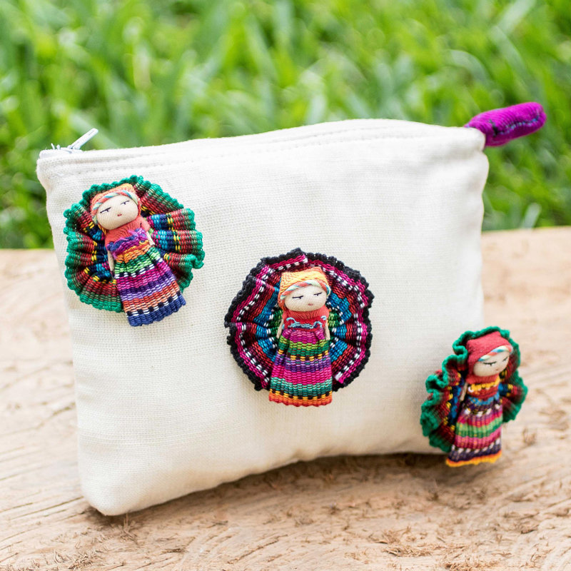 Trousse de toilette en coton Novica