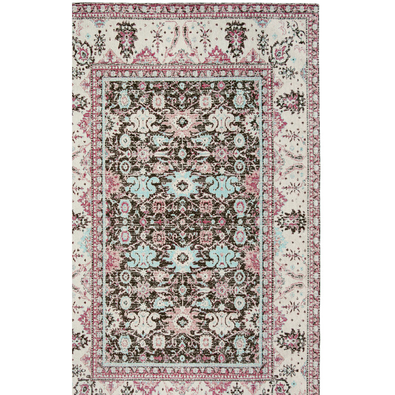 Tapis performance rétro classique Foxborough, Rectangle 2 pi 3 po x 8 pi