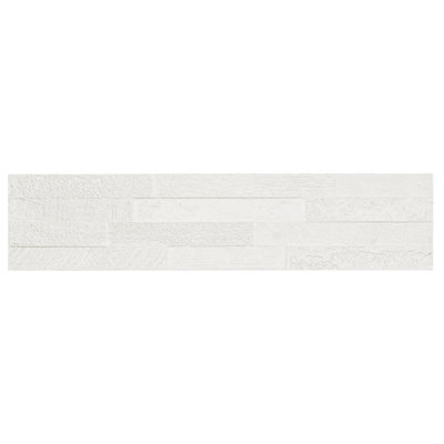 SAMPLE - 6 in. x 24 in. Matte Porcelain Ledger Panel Wall Tile