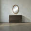 Miroir Chloe, teck