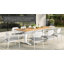 Ensemble repas d'extérieur en aluminium 7 pièces Aeris -112721780