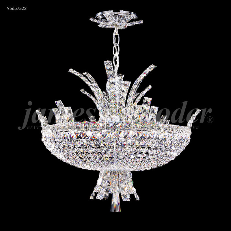 Eclipse Fashion 8 - Light Chandelier, Swarovski Spectra