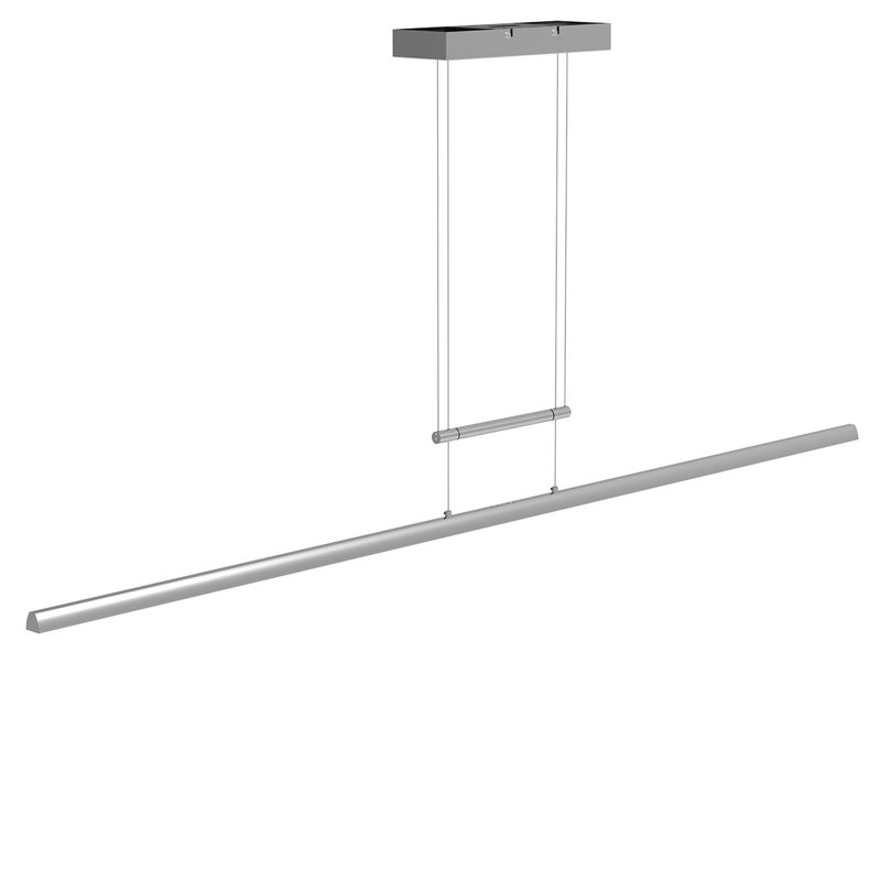 Atty 1 - Light LED Kitchen Island Pendant, Steel