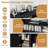 Tv Stand For Tvs Up To 80" With 3 Adjustable Shelves Used For Electric Fireplace-1156657390