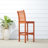 Treyton Eucalyptus Outdoor 32'' Bar Stool