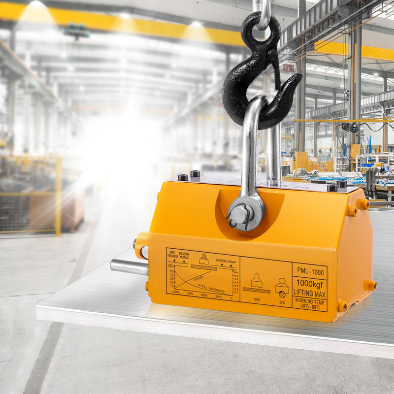 Magnet Permanent Magnetic Lifter, 14cm H x 25.7cm W x 13.2cm D