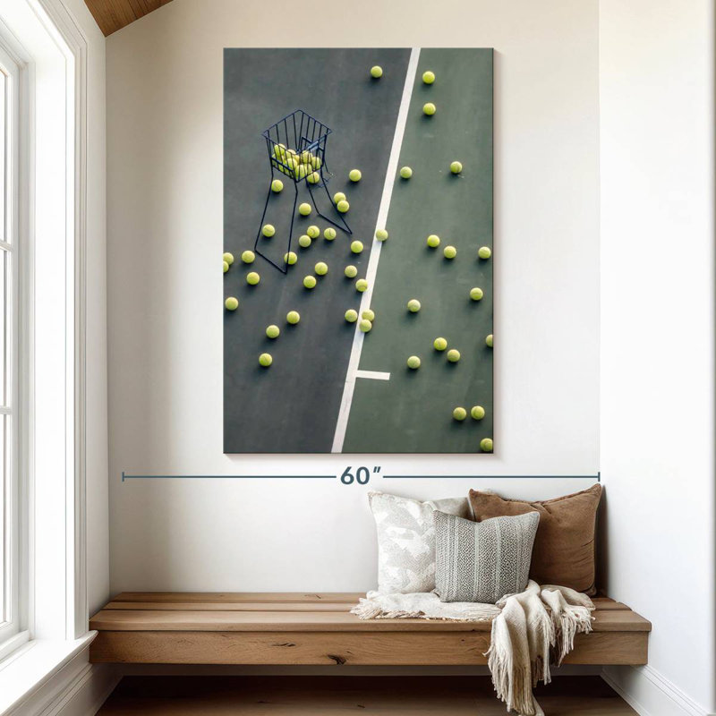 Sireci Tennis Practice Balls, 51" H x 34" W