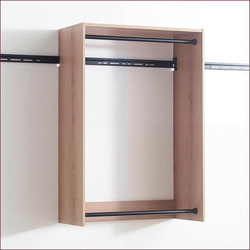 Systèmes de placard: placard modulaire en bois moderne Devi | Finition chêne | Fabrication en bois, Brun