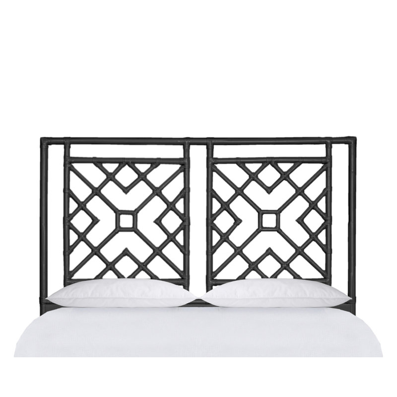 Camden Open-Frame Headboard, Queen, Black