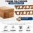 8 Rod Ceiling/Wall Rack - 2 Pack