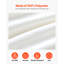 Jupe de lit enroulable pour grand lit taille 15