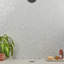 Spa Super White Circles Glass Tiles