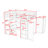 Heathyr Kids Loft Bed with Drawers-606105625-651649113